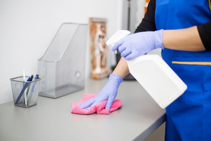 NDIS cleaning services in a home